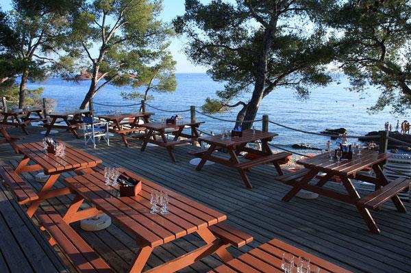 Restaurant La Plage De L'ile D'or