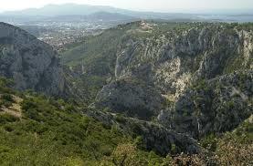 les gorges d'Ollioules